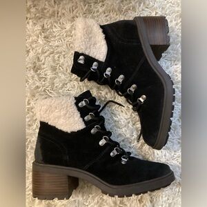 ☘️ Lucky Brand Leather Booties